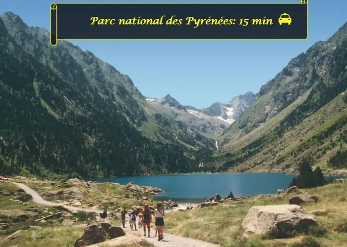 L'authentique *studio *parking Prive* *wifi*calme Апартаменты Лурд